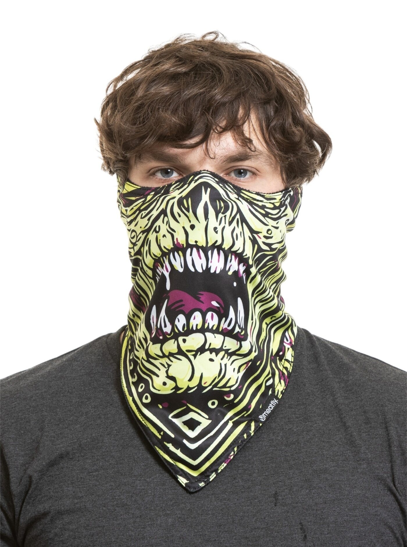 Meatfly maska Frosty Angry Monster | Mnohobarevná | Velikost One Size