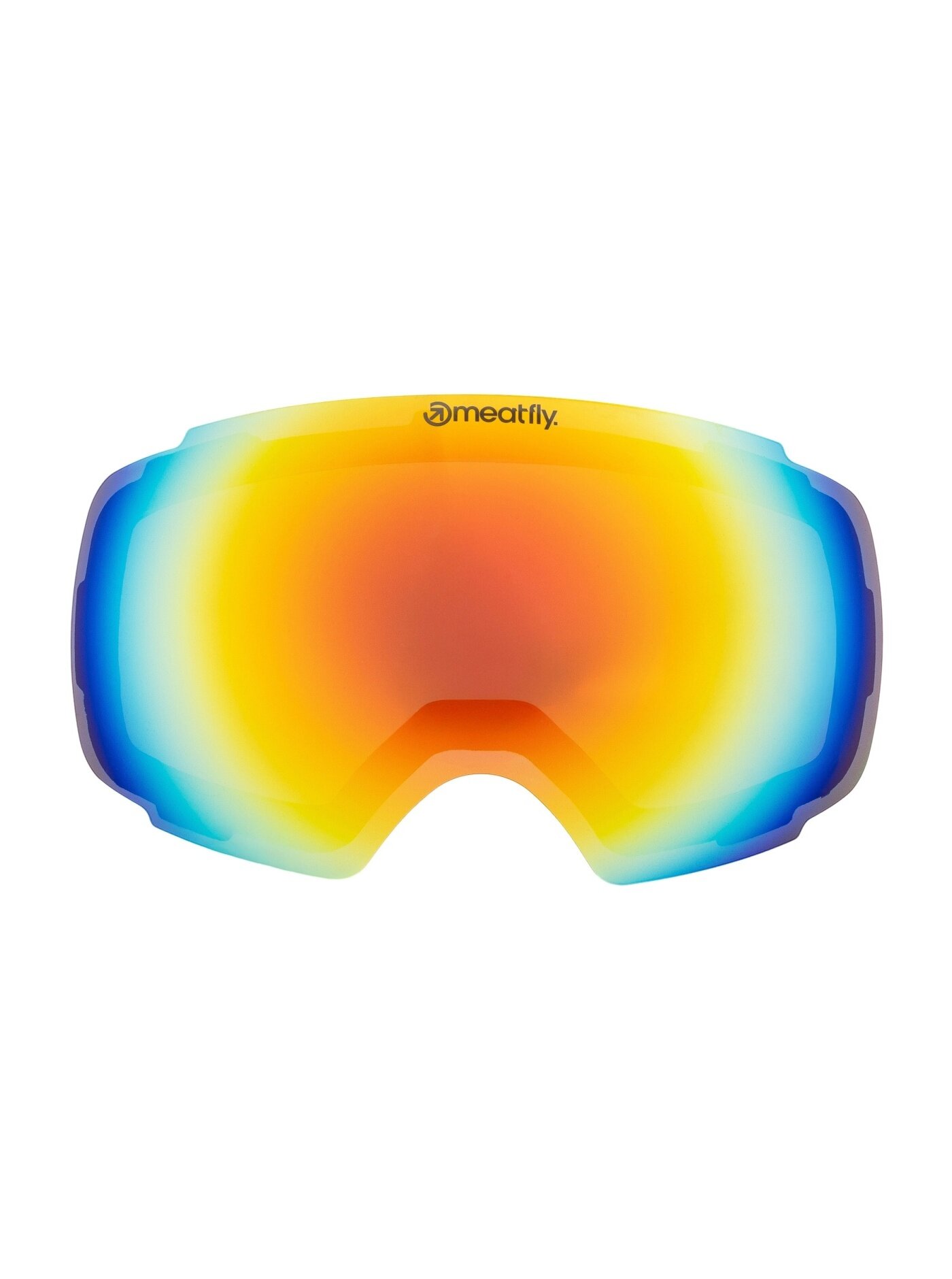 Meatfly náhradní sklo na SNB & SKI brýle Renegate Revo Rainbow Red | Červená | Velikost One Size