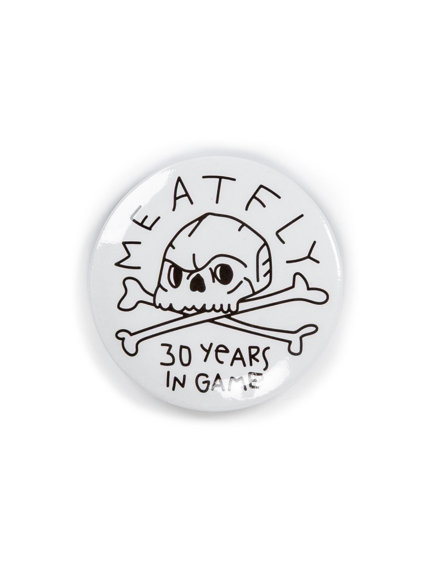 Meatfly odznak Anniversary Skull | Mnohobarevná | Velikost One Size