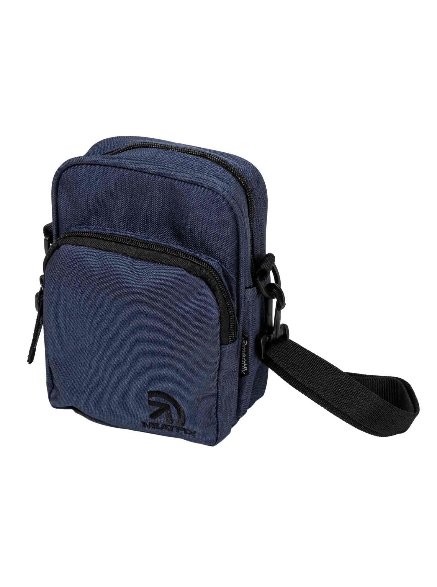 Meatfly pánská crossbody taška Hardy Smoky | Šedá | Objem 1,5 L