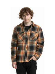 Meatfly pánská košile Kurt Blue / Red | Modrá | Velikost S