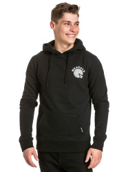Meatfly pánská mikina Pizza Hoodie Black | Černá | Velikost XS