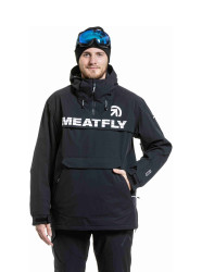 Meatfly pánská SNB & SKI bunda Zenith Black | Černá | Velikost S