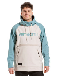 Meatfly pánská softshell bunda Jax Mint/Sand | Písková | Velikost S