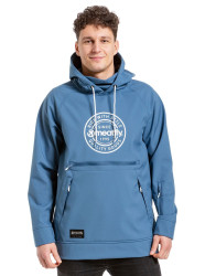 Meatfly pánská softshell bunda Jax Slate Blue | Modrá | Velikost S