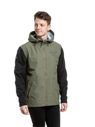 Meatfly pánská street bunda Finn Olive/Black | Zelená | Velikost S