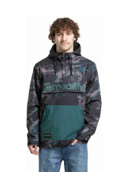 Meatfly pánská street bunda Garen Mossy Botanical | Šedá | Velikost S