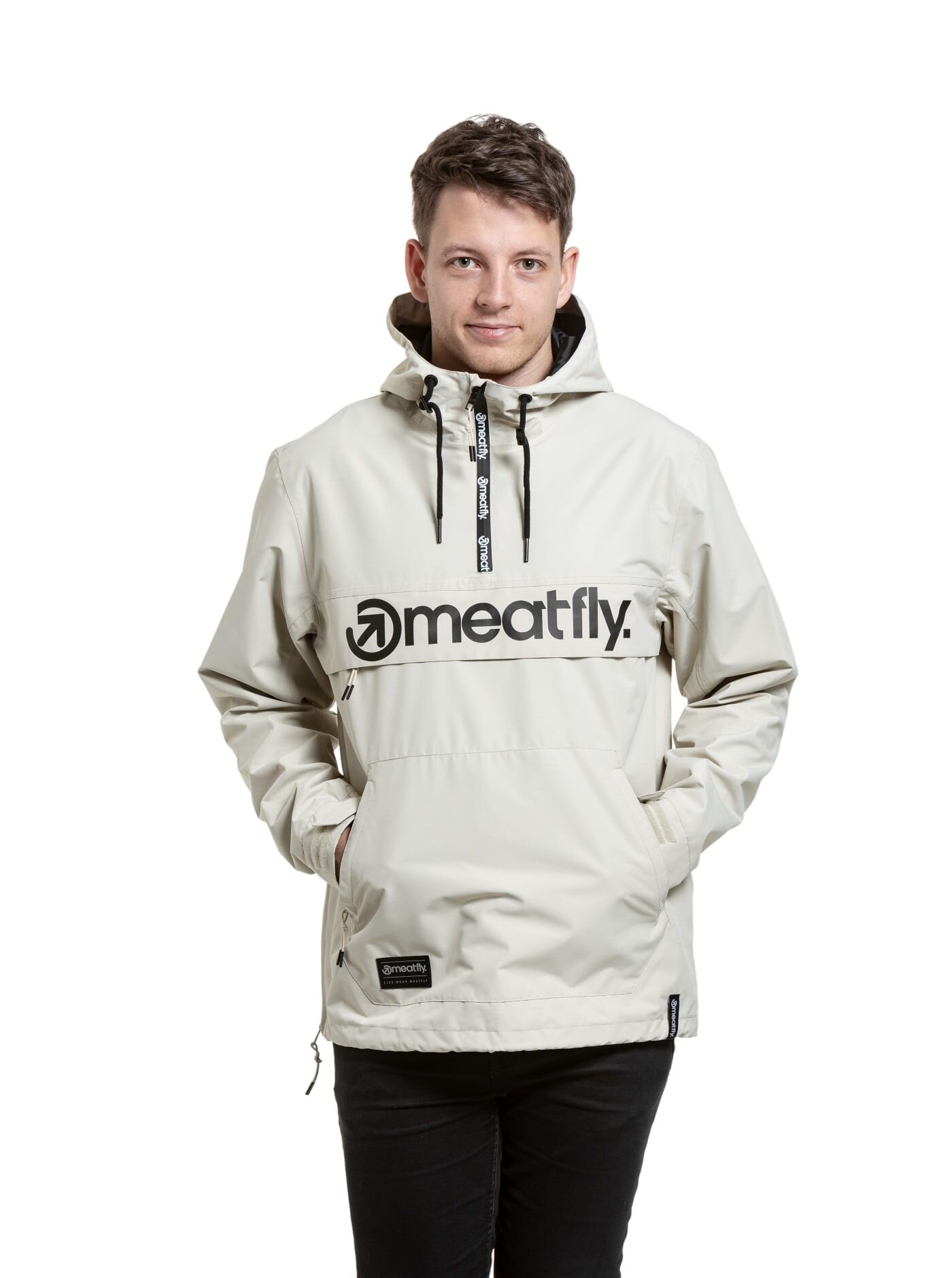 Meatfly pánská street bunda Garen Sand | Písková | Velikost S