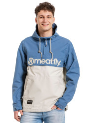 Meatfly pánská street bunda Garen Slate Blue/Sand | Písková | Velikost S