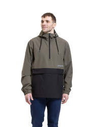 Meatfly pánská street bunda Henry Dark Olive / Black | Černá | Velikost S