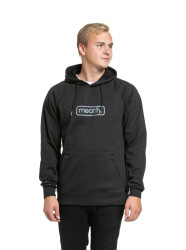 Meatfly pánská technická mikina Gravel Black | Černá | Velikost L