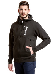 Meatfly pánská technická mikina Lightyear Black | Černá | Velikost L