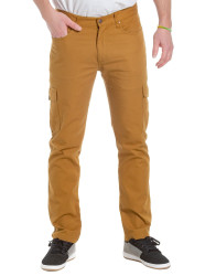 Meatfly pánské kalhoty Remy Camel | Hnědá | Velikost 32 | 100% bavlna