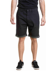 Meatfly pánské kraťasy Barry 2.0 Black / Army Green Ripstop | Černá | Velikost 32