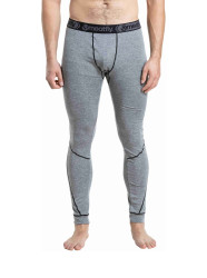 Meatfly pánské merino kalhoty Lucas Charcoal Heather | Šedá | Velikost S