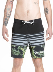 Meatfly pánské plavky Ernie Boardshorts 19" Palm | Mnohobarevná | Velikost S