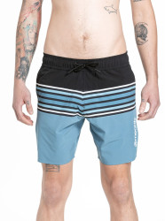 Meatfly pánské plavky Keith Boardshorts 17" Slate Blue | Modrá | Velikost S