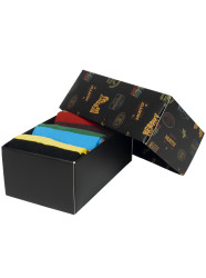 Meatfly pánské ponožky Regular Stripe Gift Pack | Mnohobarevná | Velikost S/M