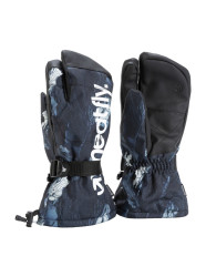 Meatfly pánské rukavice Limp Deep Lake | Šedá | Velikost S