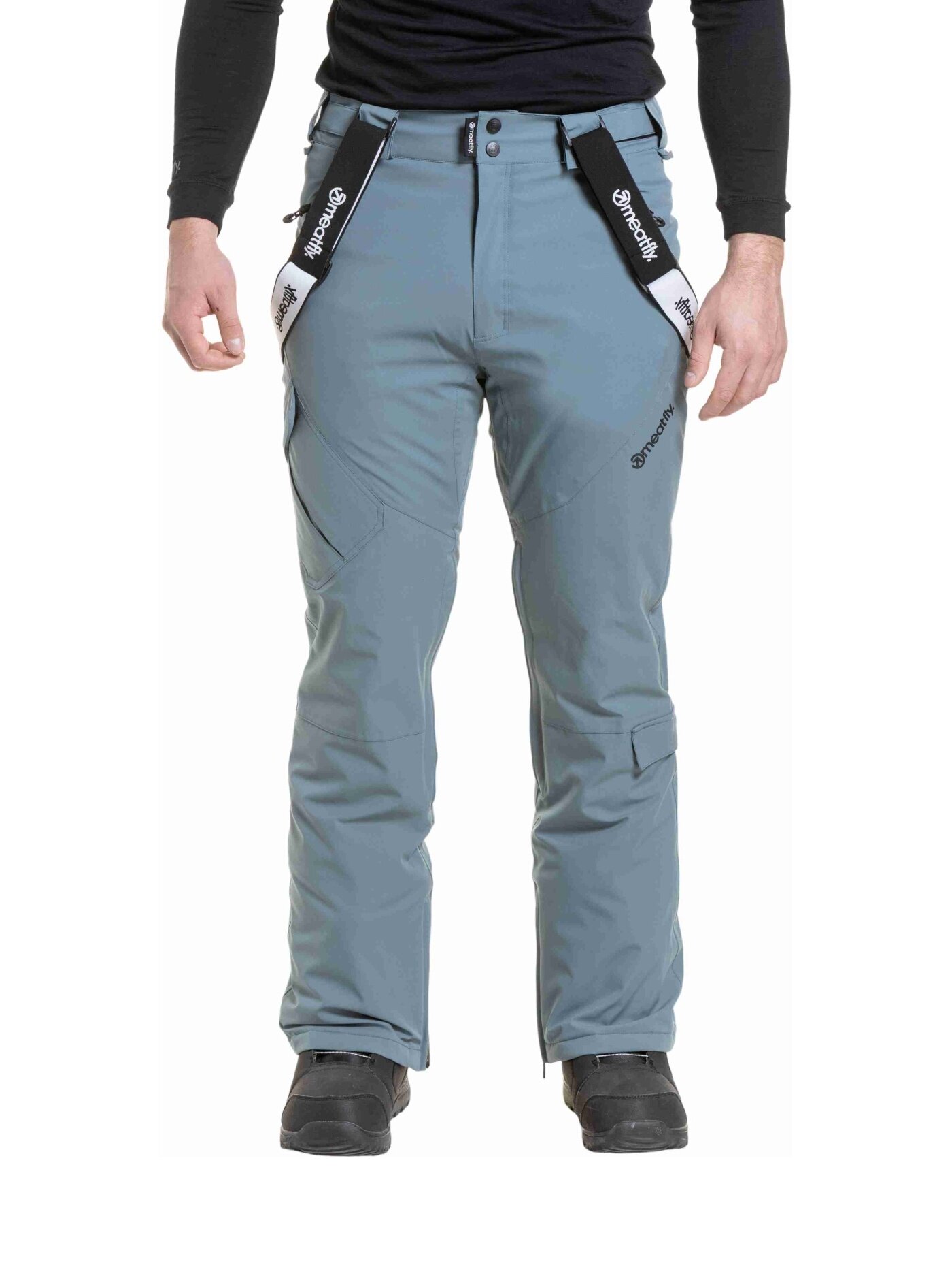 Meatfly pánské SNB & SKI kalhoty Ghost Blue Sea | Modrá | Velikost S
