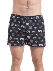 Meatfly pánské trenýrky Agostino Badges Double Pack | Mnohobarevná | Velikost S