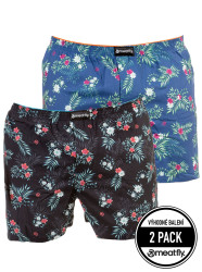 Meatfly pánské trenýrky Agostino E - Herb | Černá | Velikost S