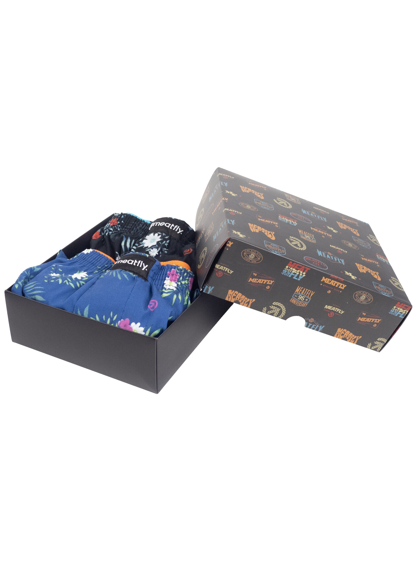 Meatfly pánské trenýrky Agostino Herb Gift Pack | Černá | Velikost S