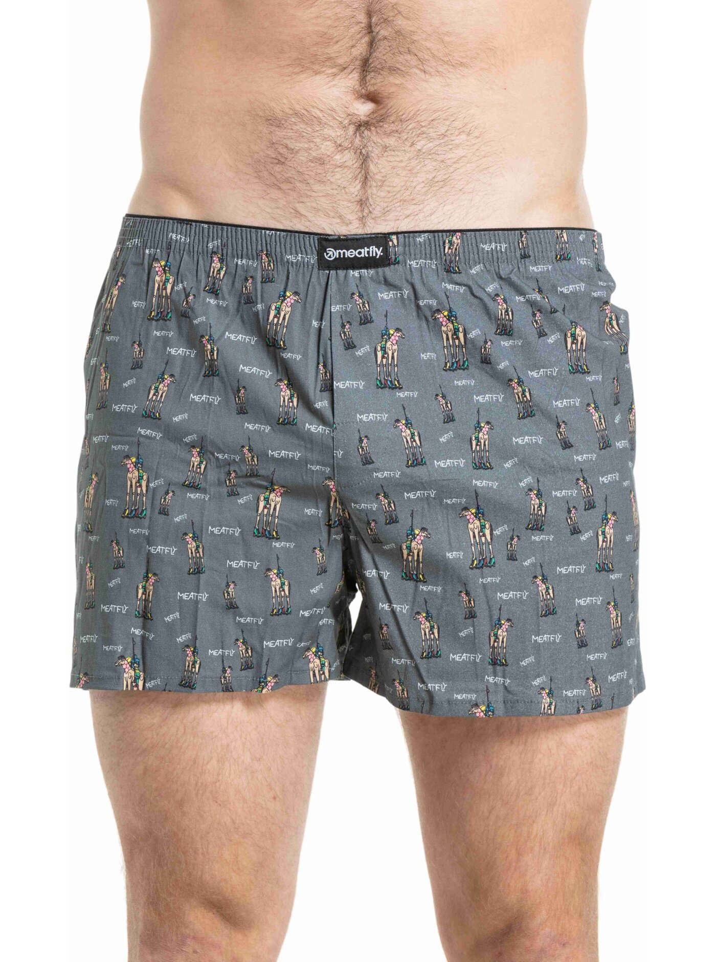 Meatfly pánské trenýrky Agostino Horse Double Pack | Mnohobarevná | Velikost S