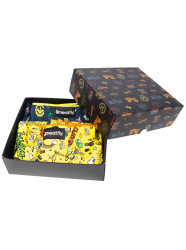 Meatfly pánské trenýrky Agostino Jamm Gift Pack | Žlutá | Velikost L