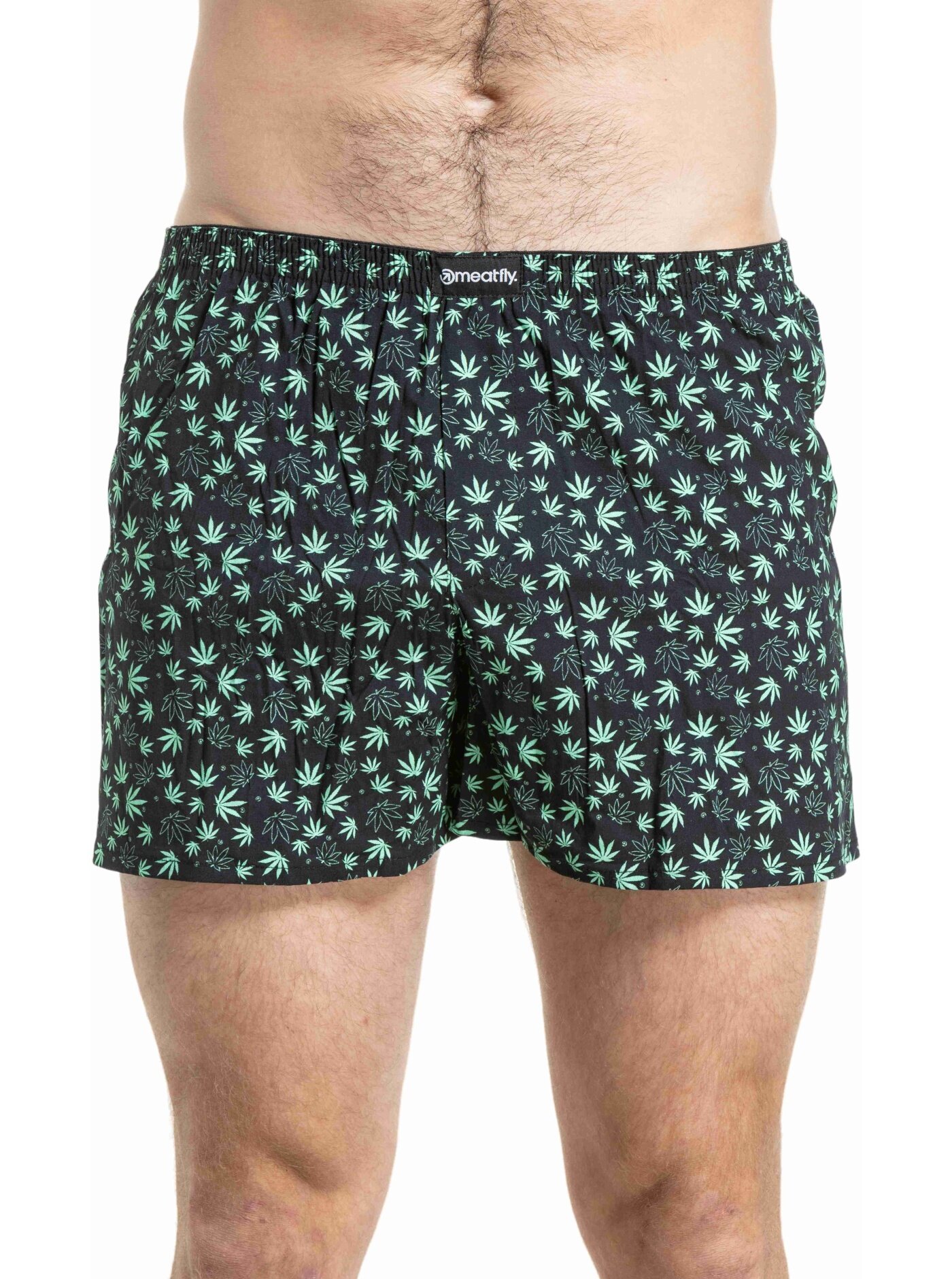 Meatfly pánské trenýrky Agostino Leafs Double Pack | Mnohobarevná | Velikost S