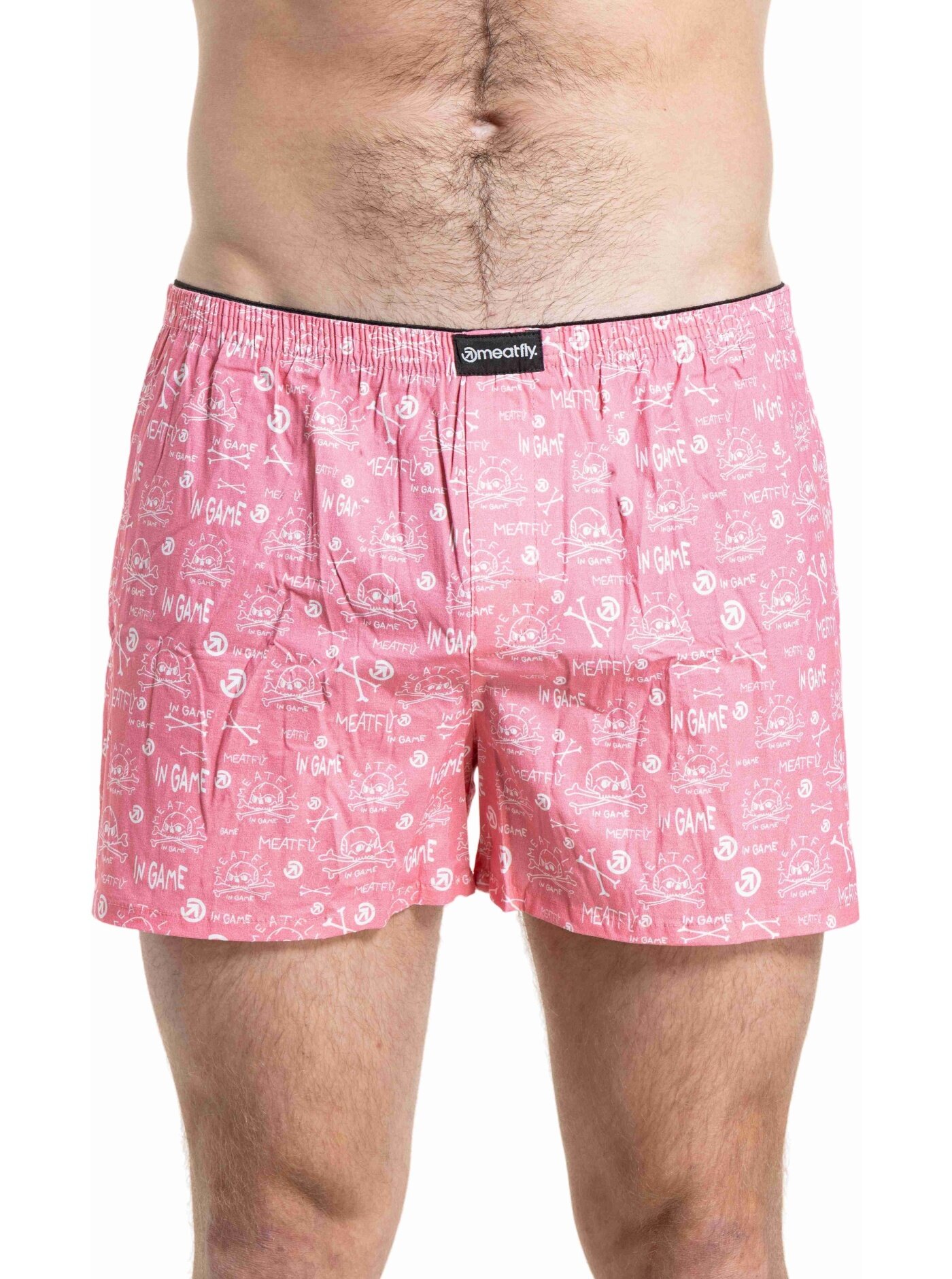 Meatfly pánské trenýrky Agostino Million Dolar Skull Double Pack | Mnohobarevná | Velikost S