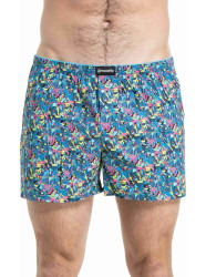 Meatfly pánské trenýrky Agostino Pink Partyboi / Cityboi Double Pack | Mnohobarevná | Velikost S