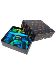 Meatfly pánské trenýrky Agostino Substance Gift Pack | Modrá | Velikost L
