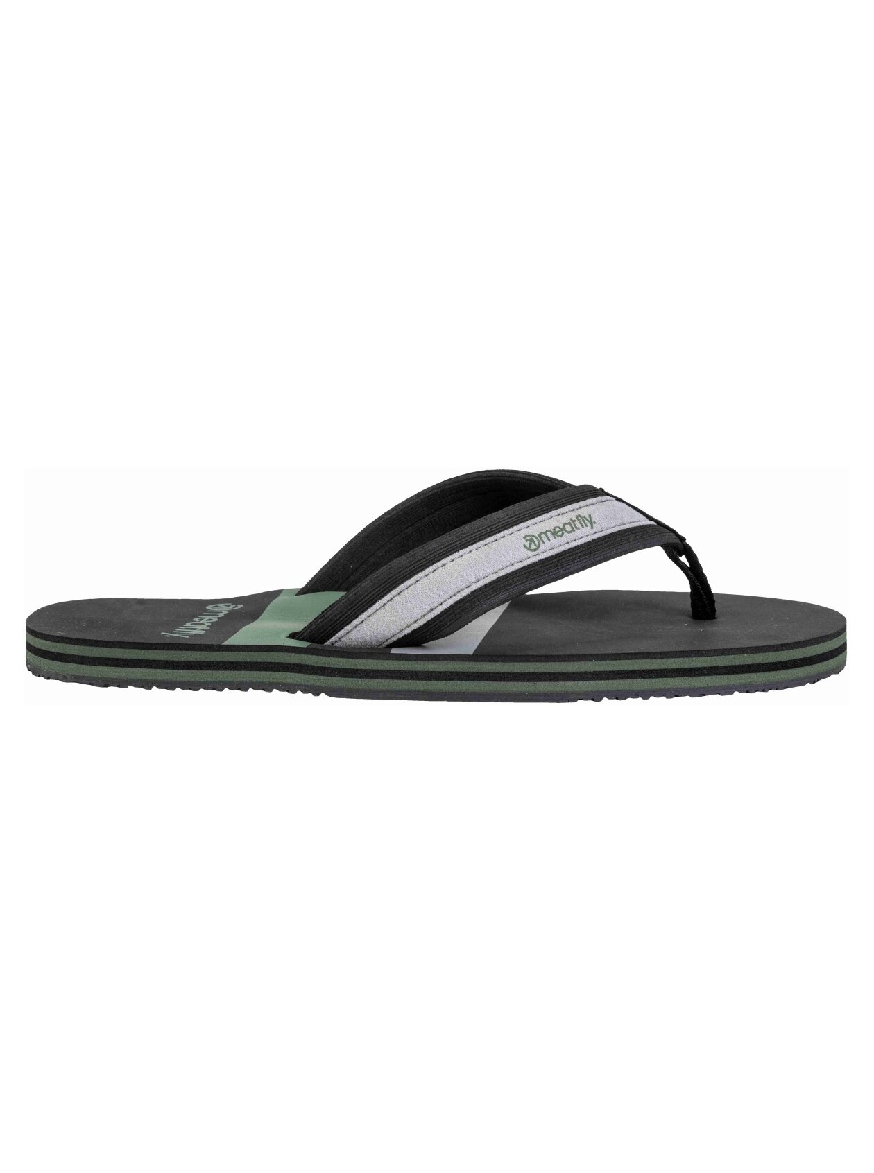 Meatfly pánské žabky Anders Olive / Gray | Zelená | Velikost 42