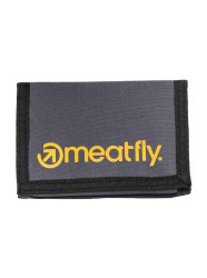 Meatfly peněženka Huey Dark Grey / Gold | Šedá | Velikost One Size