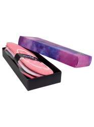 Meatfly ponožky Low Socks Gift Pack Pink Stripe | Růžová | Velikost One Size