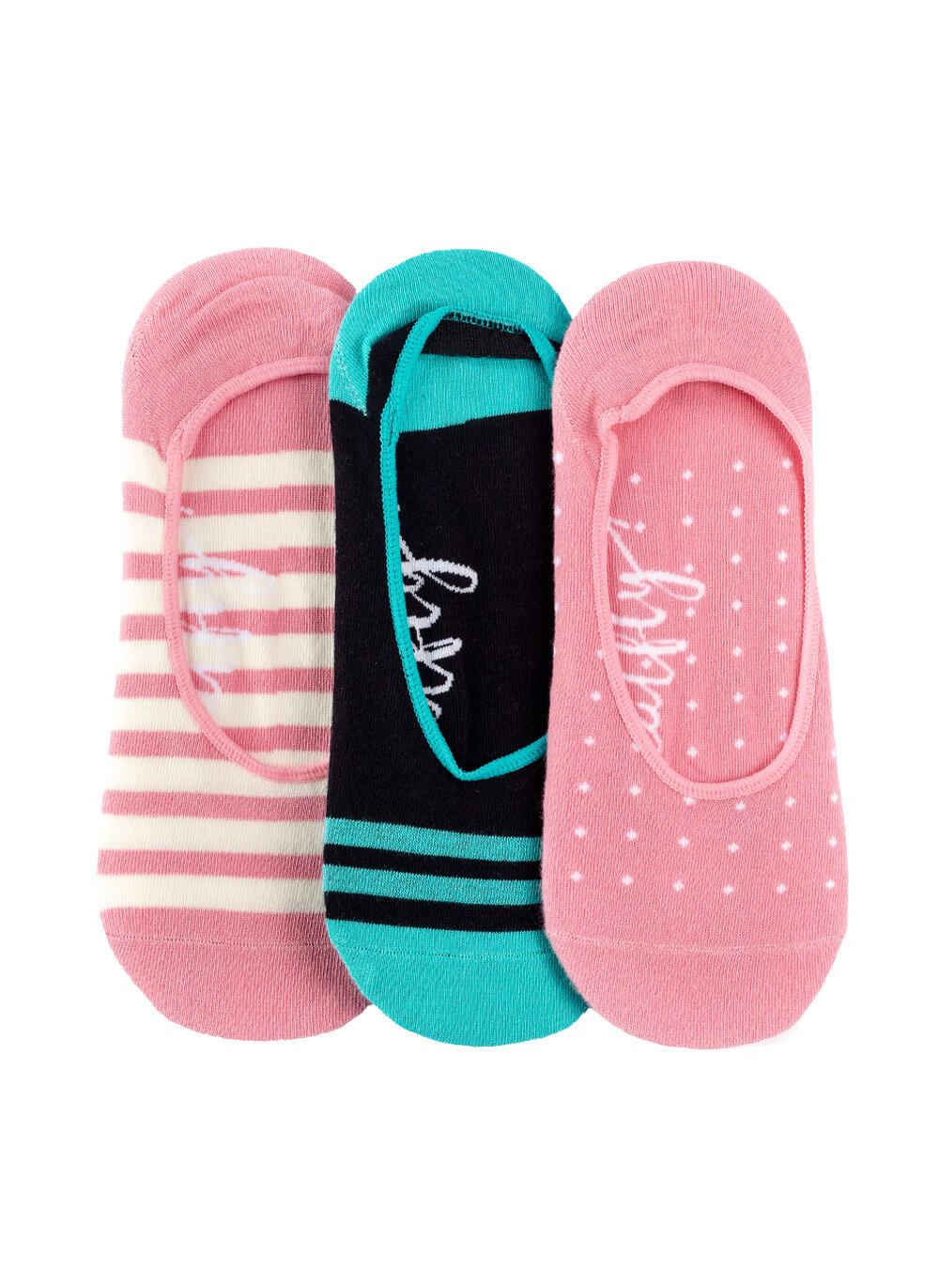 Meatfly ponožky Low socks - Triple pack M/ Multicolor 2 | Mnohobarevná | Velikost One Size