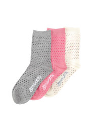 Meatfly ponožky Rainy Dots socks - S19 Triple pack | Mnohobarevná | Velikost M/L
