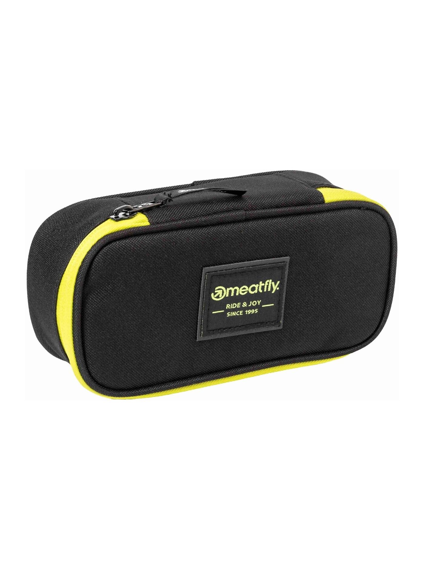 Meatfly pouzdro Pencil Case Safety Green / Black | Černá | Velikost L