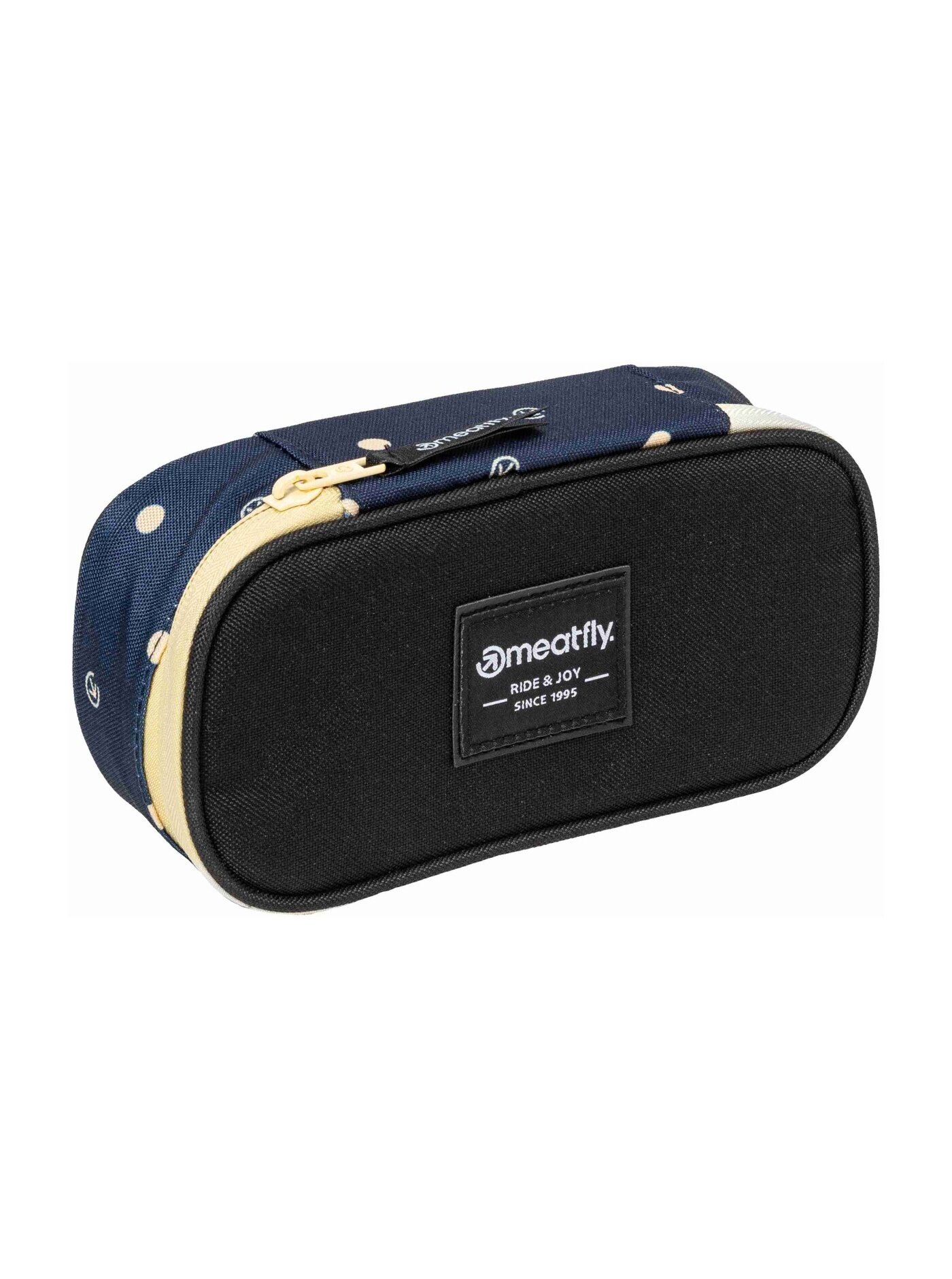 Meatfly pouzdro Pencil Case Yellow Dots | Žlutá | Velikost L