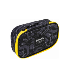 Meatfly pouzdro XL Pencil Case Blueprint Black | Černá | Velikost XL