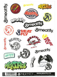 Meatfly samolepky | Velikost doplňky A5