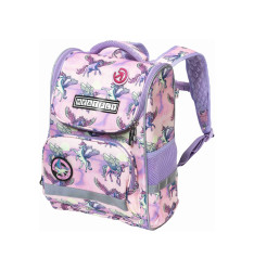 Meatfly školní aktovka Alex Purple Unicorn | Fialová | Objem 20 L