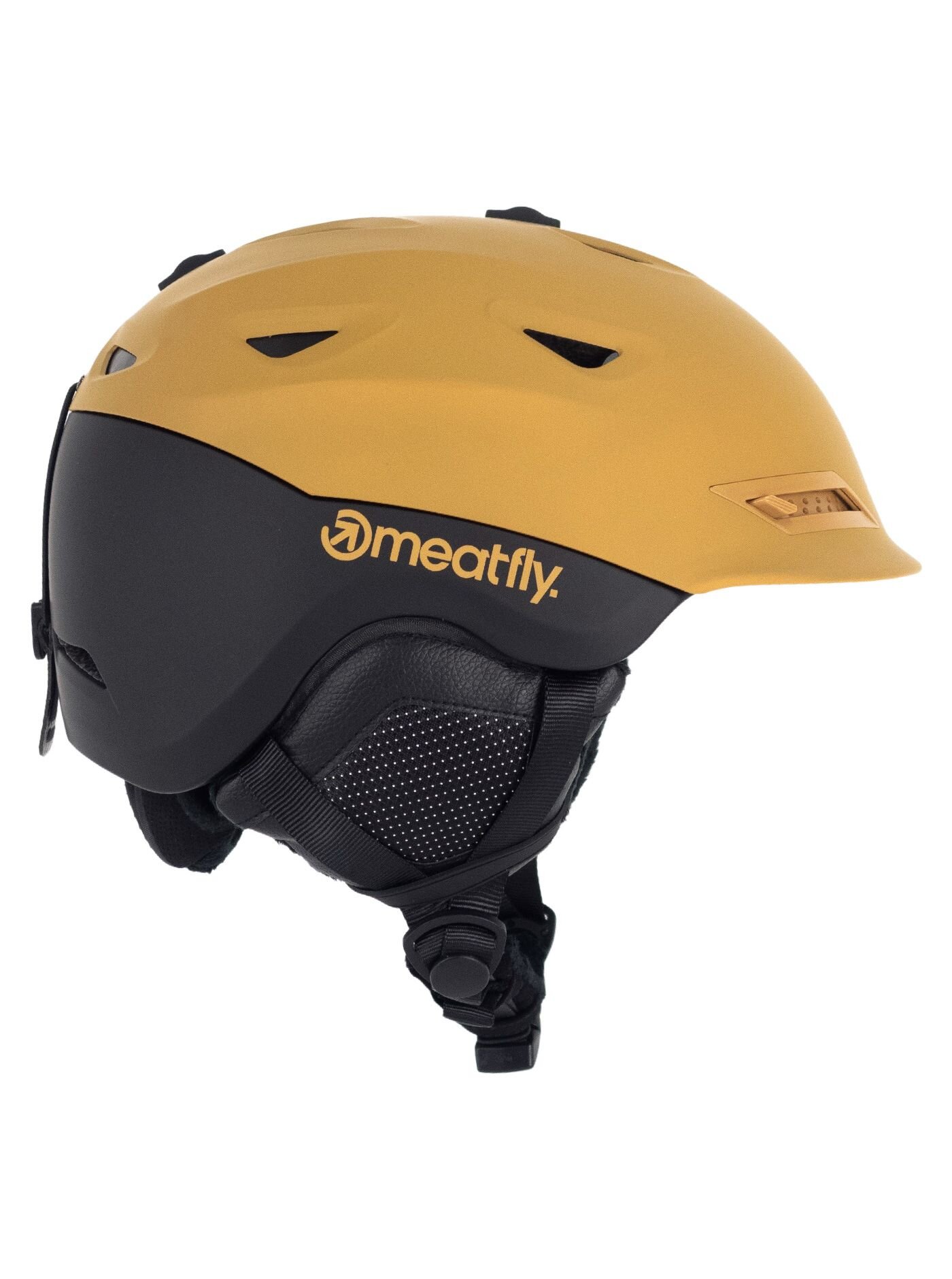 Meatfly sNB & SKI helma Zenor Wood / Black | Hnědá | Velikost M/L