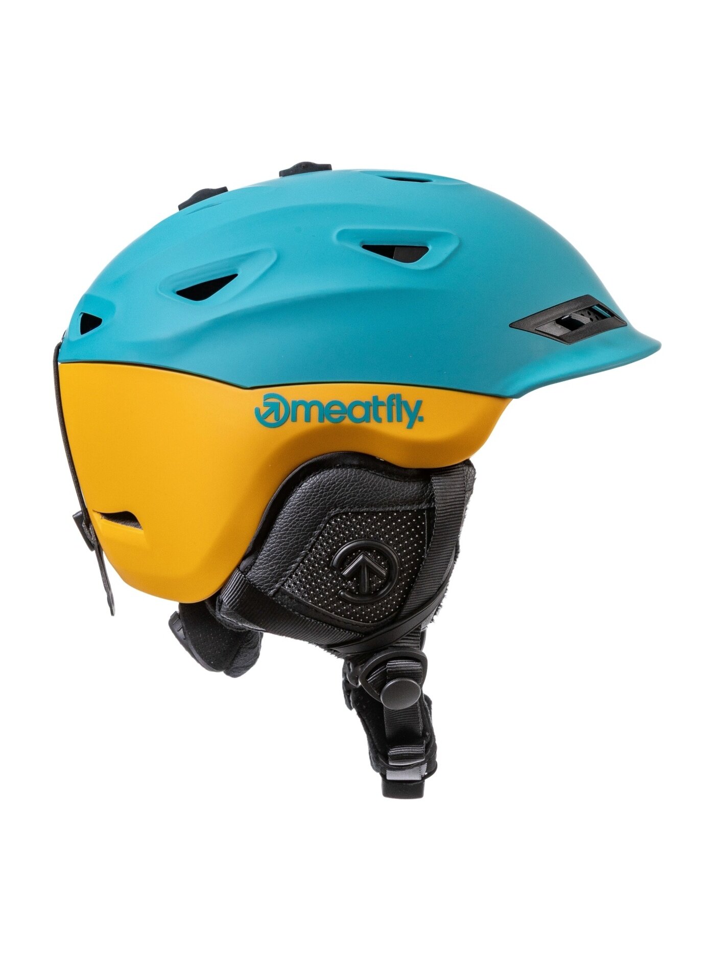 Meatfly sNB & SKI helma Zenor Black / HB Blue | Žlutá | Velikost M/L