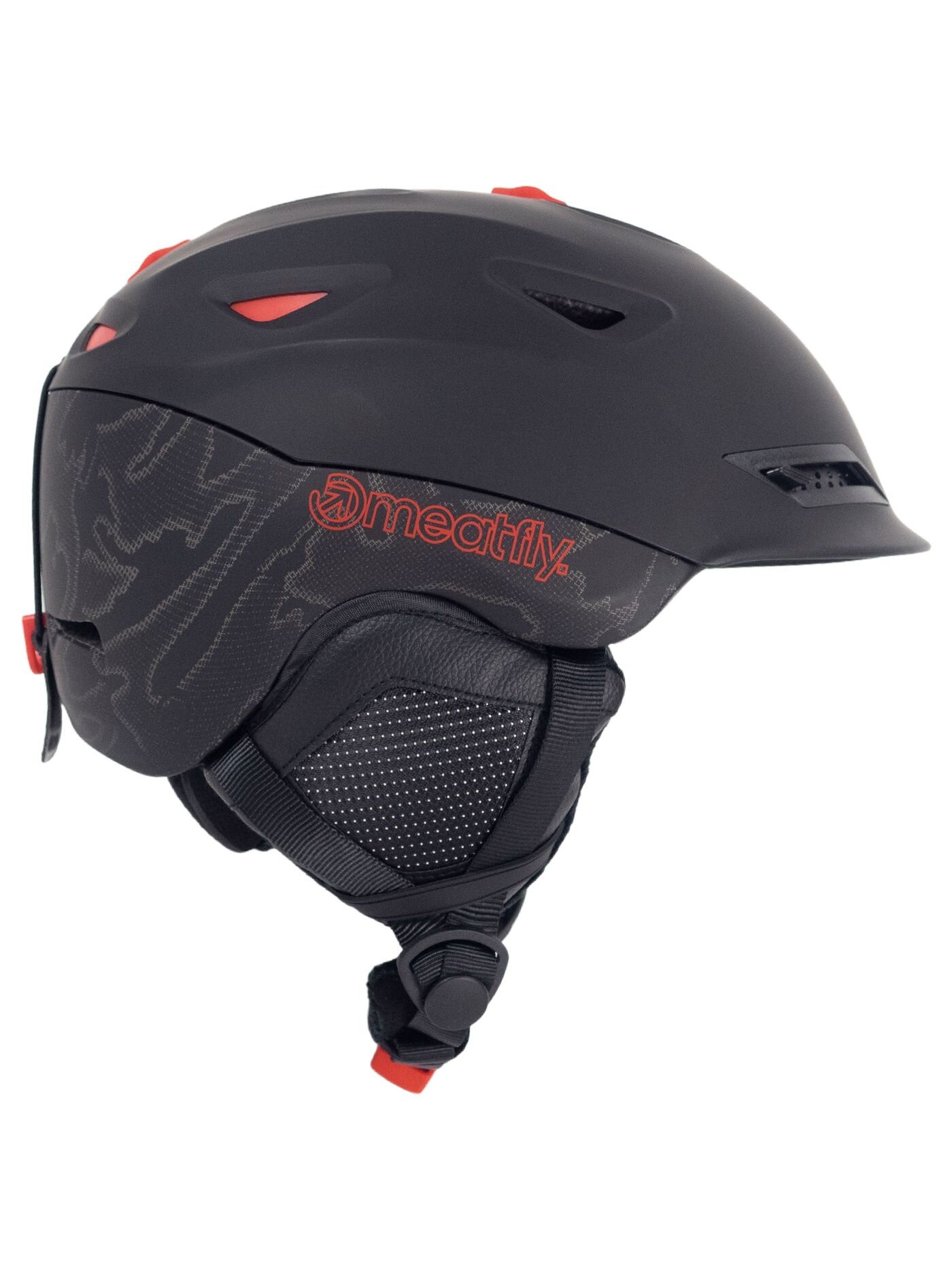 Meatfly sNB & SKI helma Zenor Morph Black | Černá | Velikost M/L