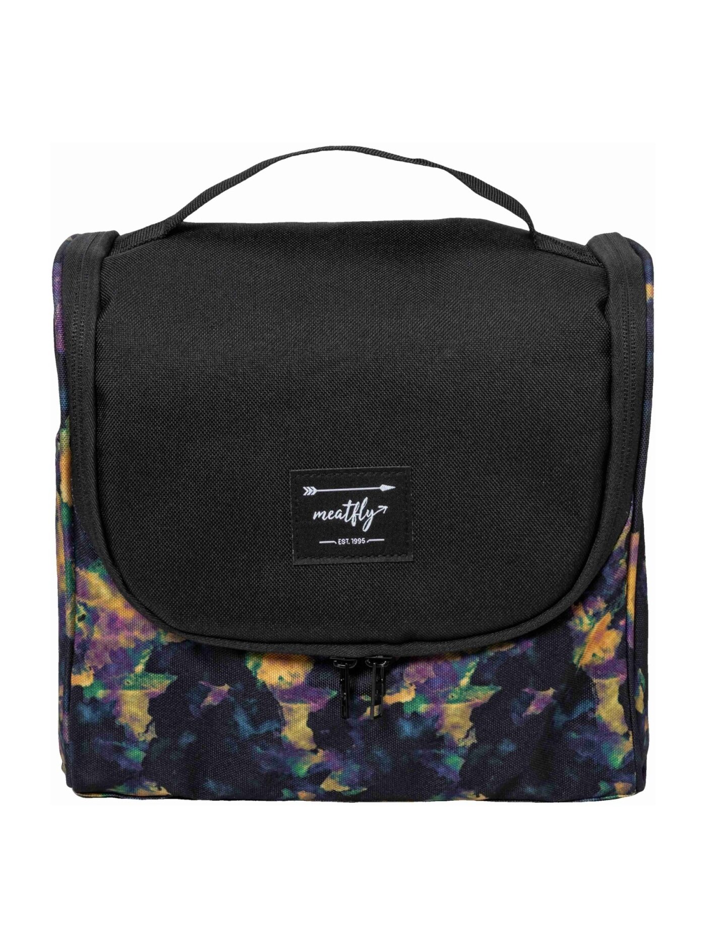 Meatfly toaletní taška Cara Dark Aquarel | Mnohobarevná | Objem 6 L