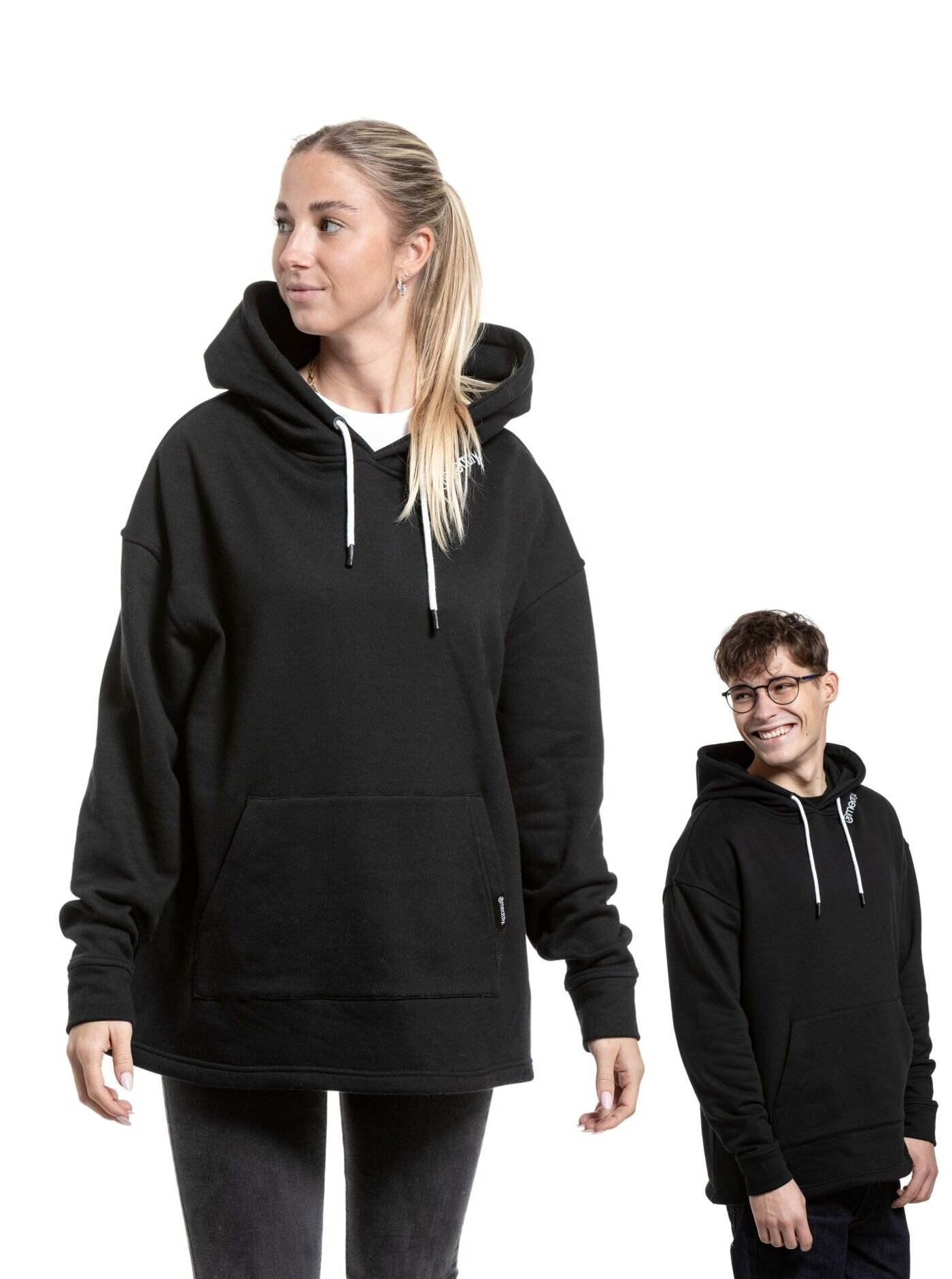 Meatfly unisex mikina Omani Black | Černá | Velikost S