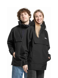 Meatfly unisex street bunda Noah Black | Černá | Velikost XS