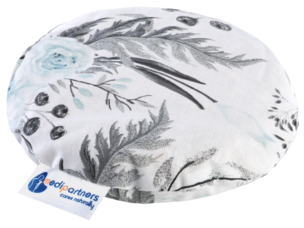 Medi Partners Children's cherry seed thermofor - Grey flowers new